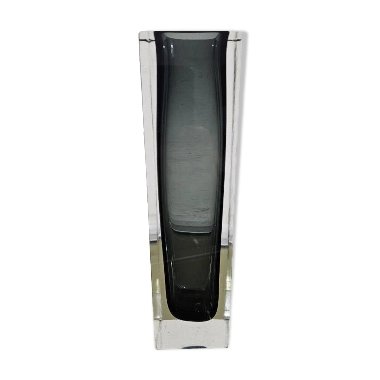 Sommerso Murano Vase