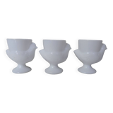 coquetiers poules blanches