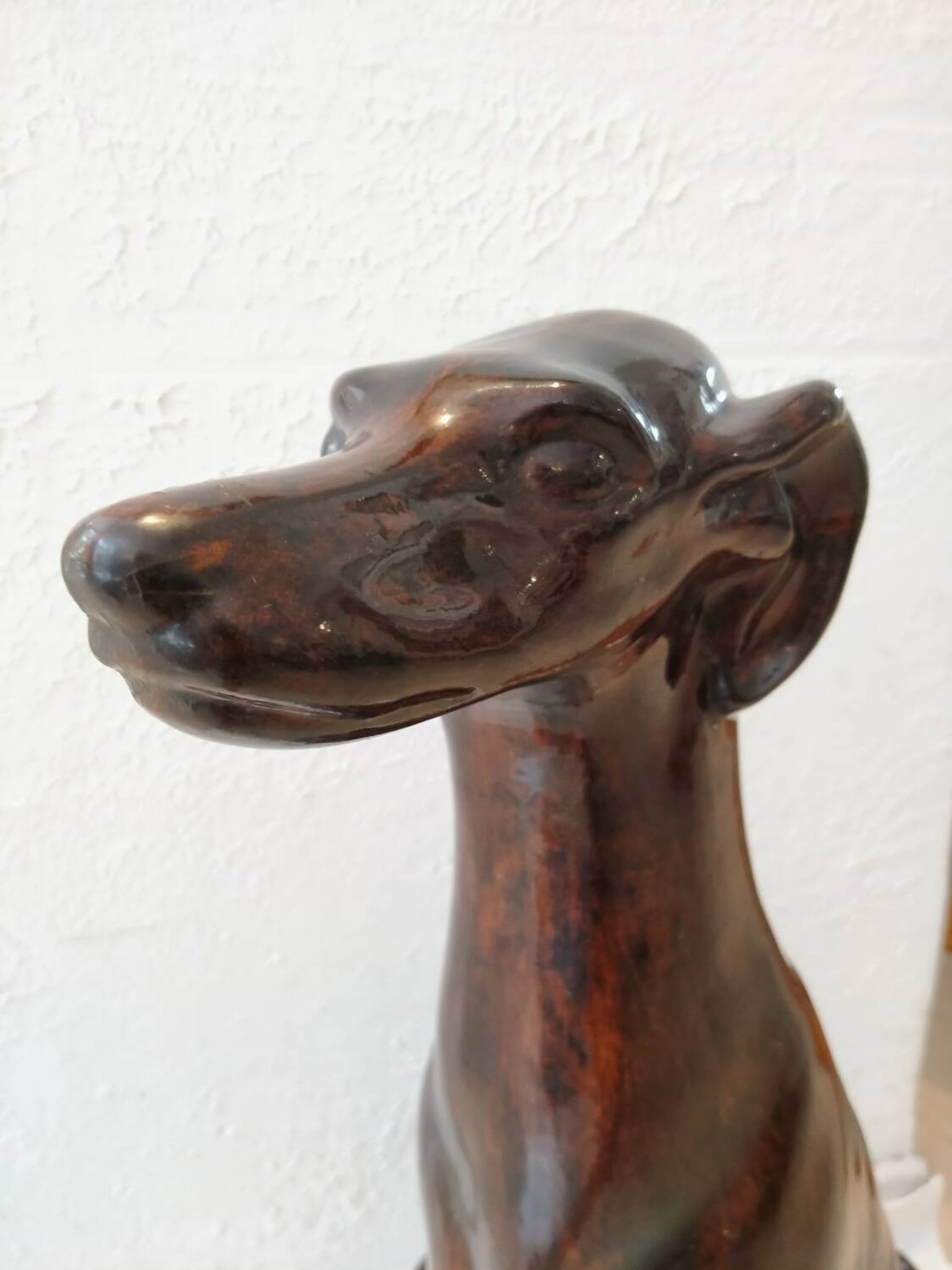 Greyhound statue from the early 20th century