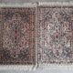 Paire de tapis d'orient faits main  98x65cm