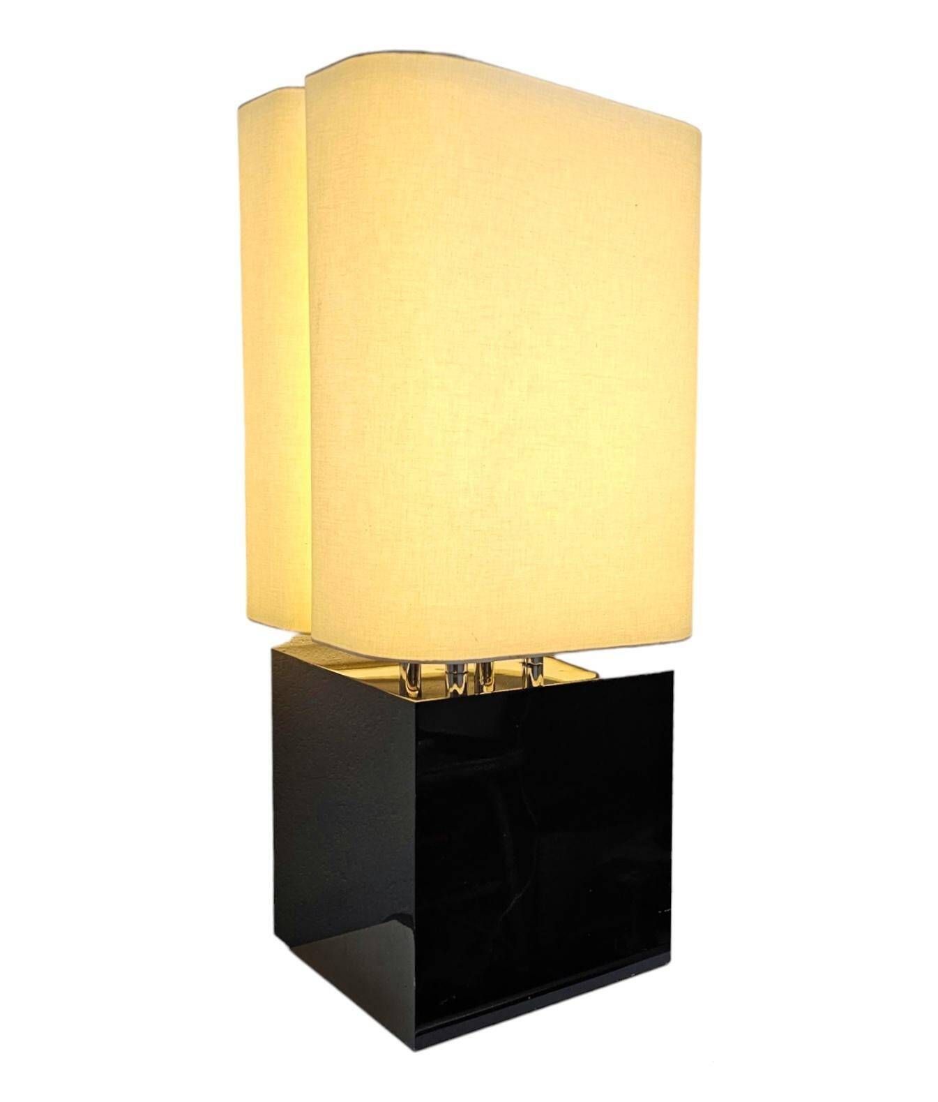 Postmodern floor lamp BRASILIA Michel Boyer Glass Light 1974