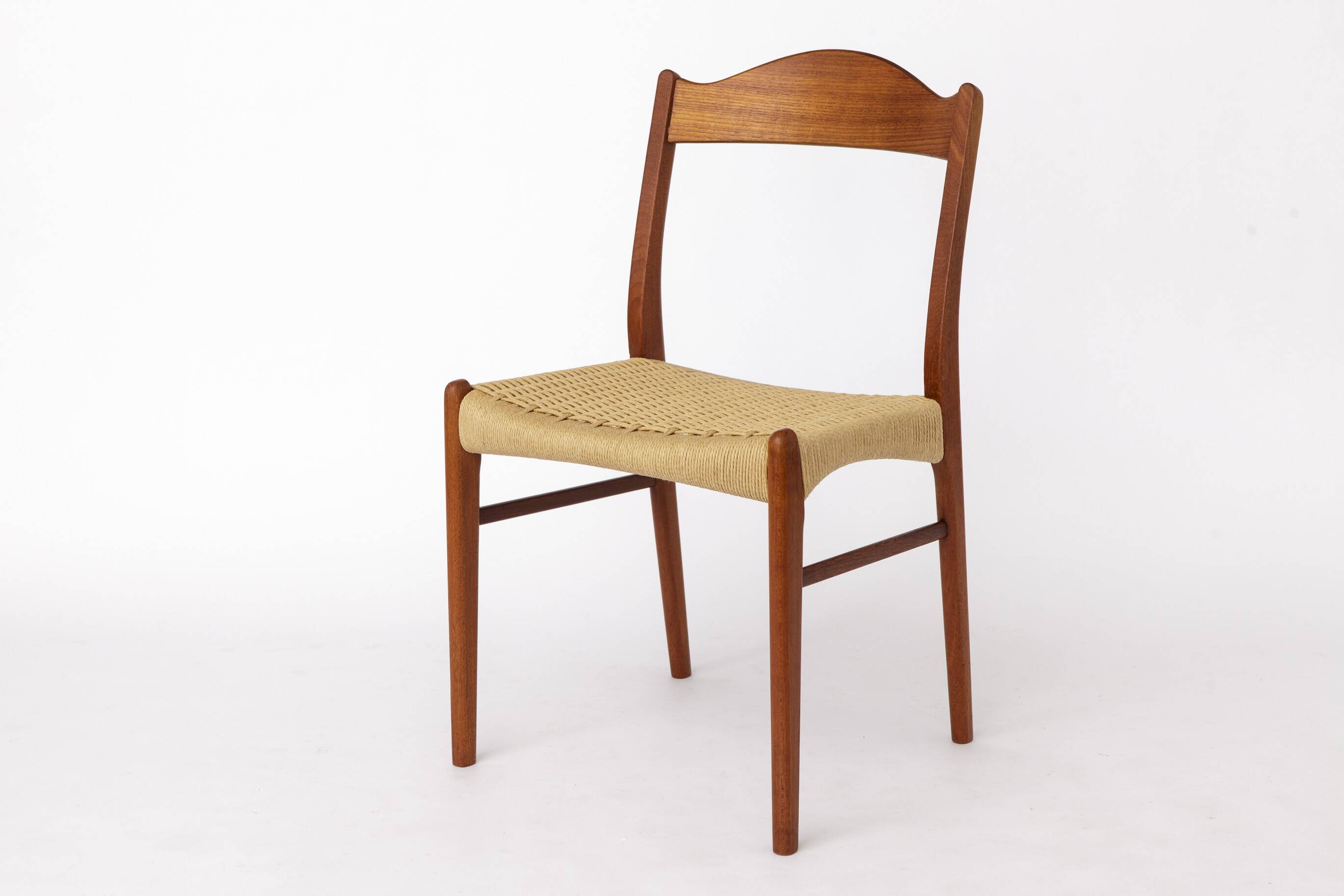 Arne Wahl Iversen GS61 Chair | 1960s Danish Modern | Glyngøre Stolefabrik |