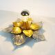 Set of two medium size painted Italian Florentine wall lights