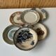 6 vintage plates