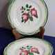 2 vintage flat plates model Mireille from Digoin Sarreguemines