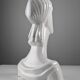 Art Deco Style Ceramic Woman Bust