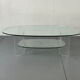 Space Age Italian modern Glass and Perspex Coffee Table, 1990s