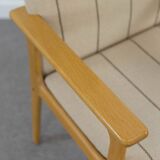 Pair of danish highback chairs by domus danica