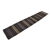 Couloir Oushak Kilim vintage neutre