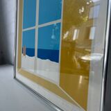 Ole Kortzau lithograph from the 1970s, Copenhagen
