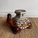 Ceramic plant stand porte plante Turtle