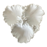 3-compartment limoges porcelain dish