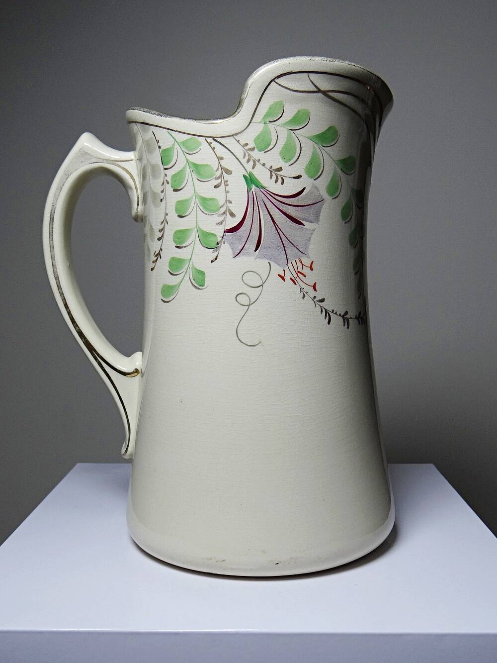 Large old earthenware toilet jug from Hamage Moulin des Loups