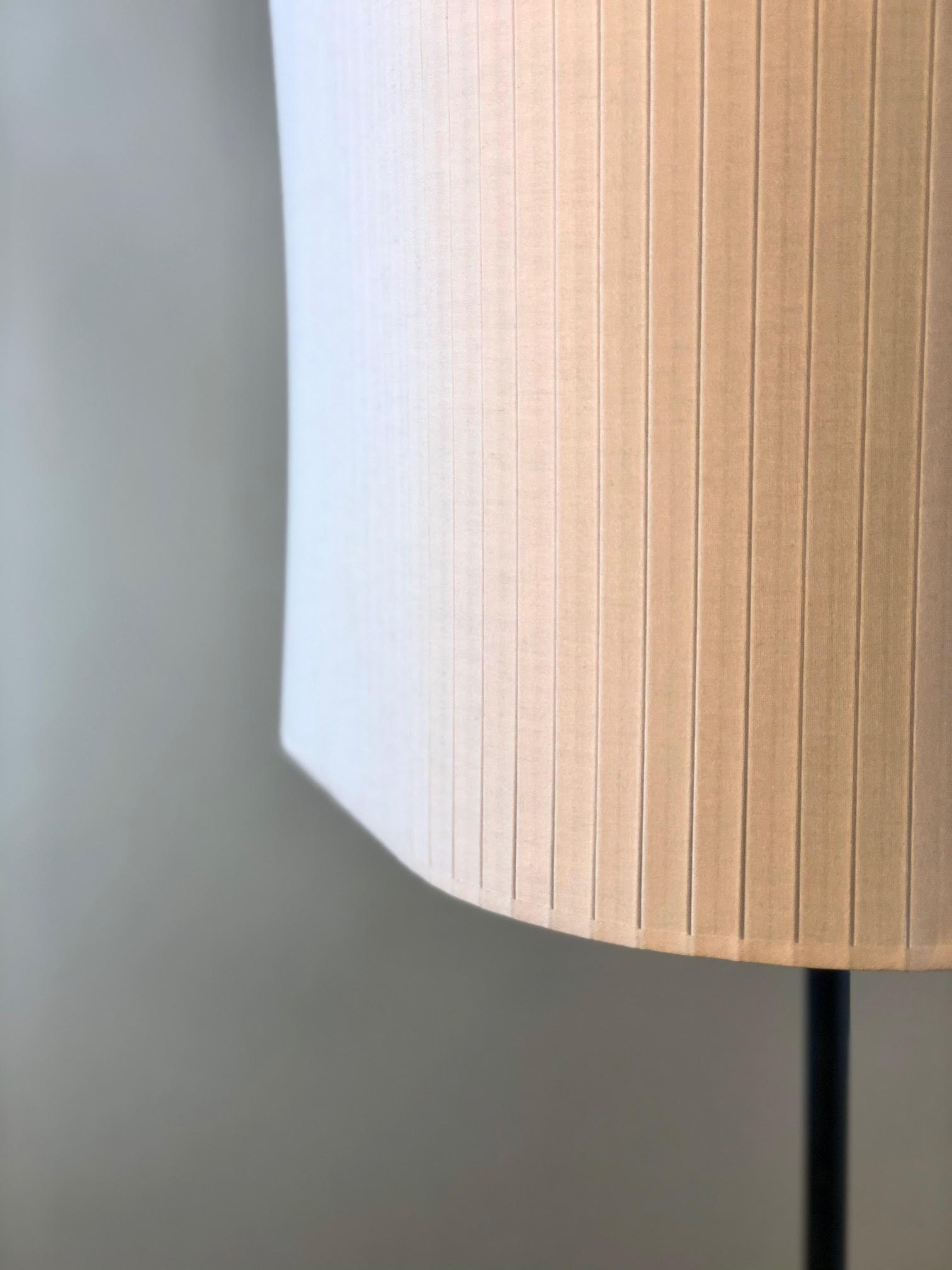 Lamppost lampshades slats 1970s