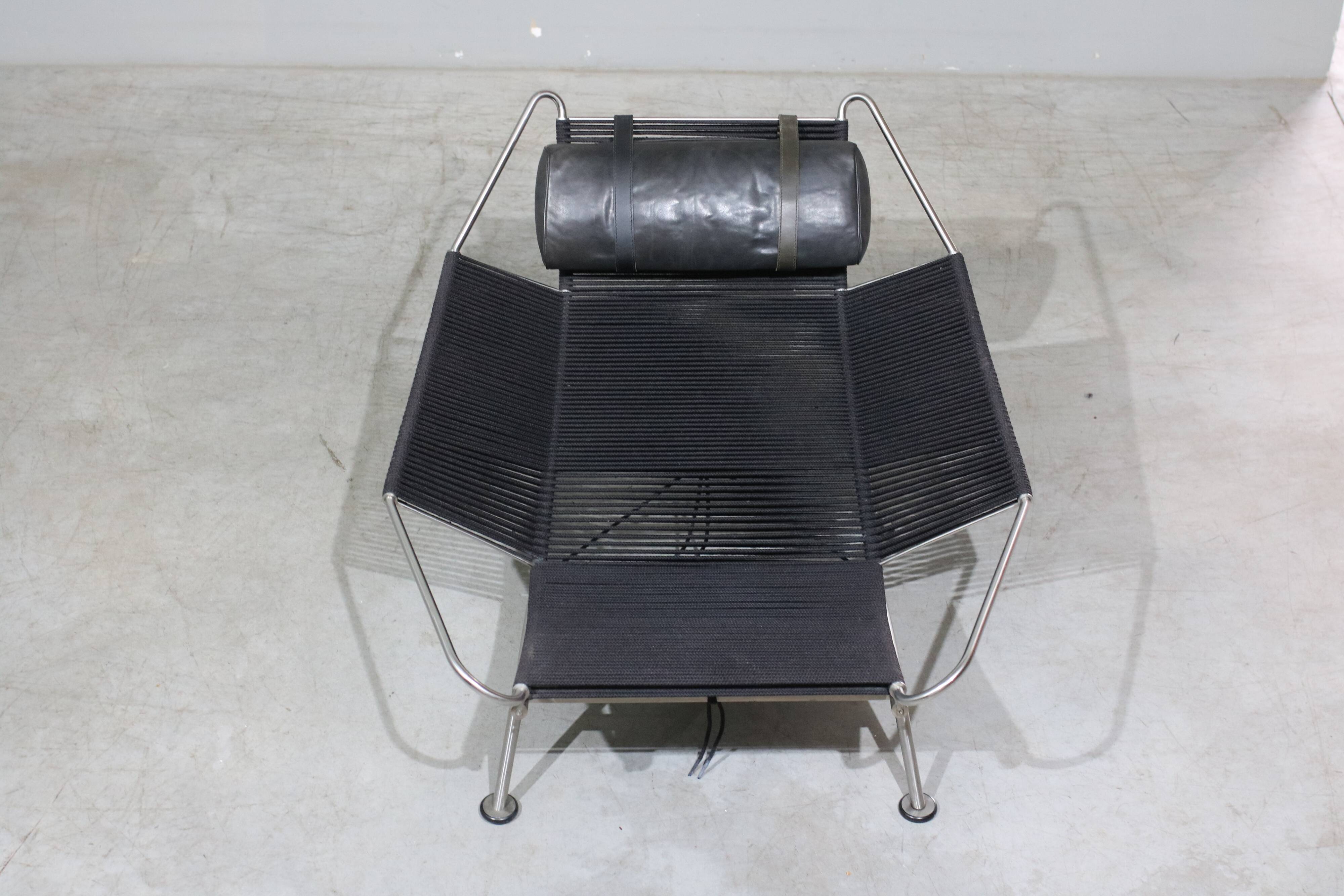 Flag Halyard Lounge Chairs by Hans Wegner