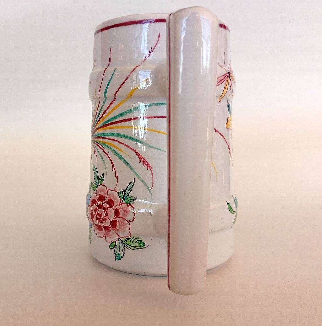 Mid-Century Modern Ceramic Mug Made in Portugal