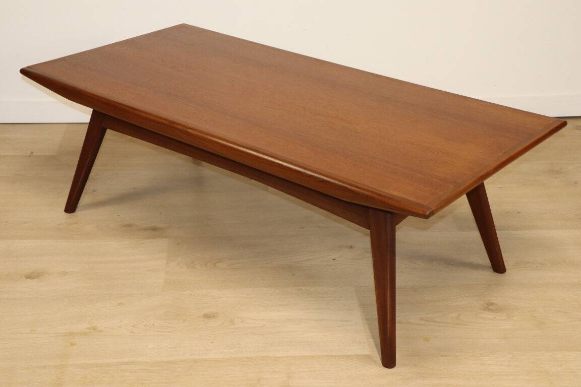 Scandinavian teak coffee table, 1960