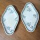 Pair of earthenware dishes from Castres earthenware factory