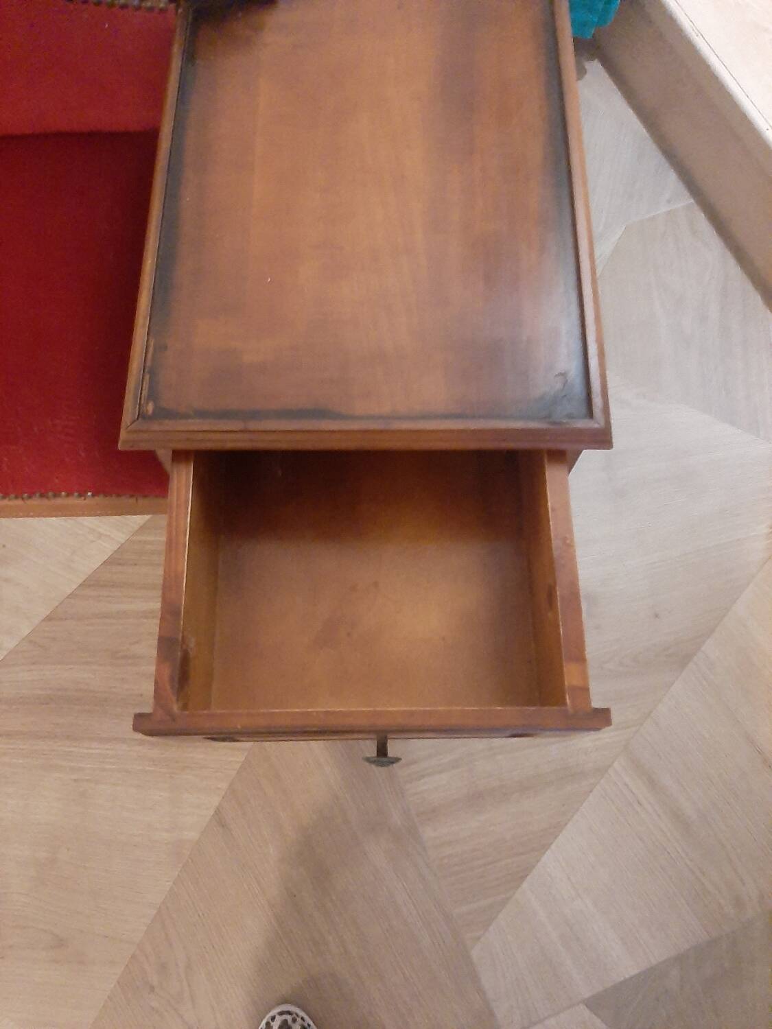 Jolie fauteuil causeuse- meuble entrée-Louis XV