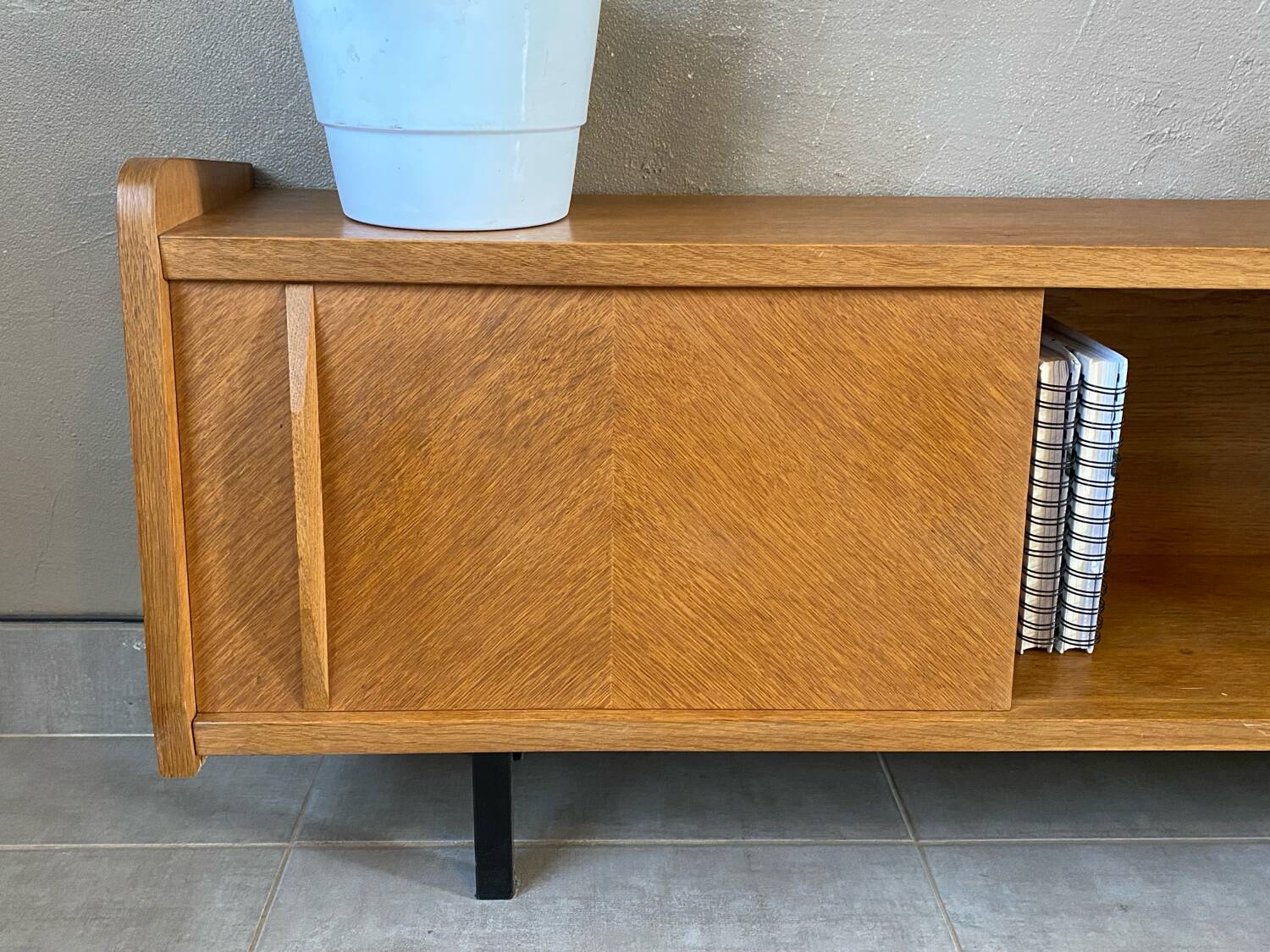Vintage wooden sideboard (shallow)