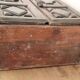 Old wooden wardrobe