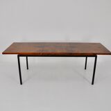 Dutch extendable dining table, 1960s