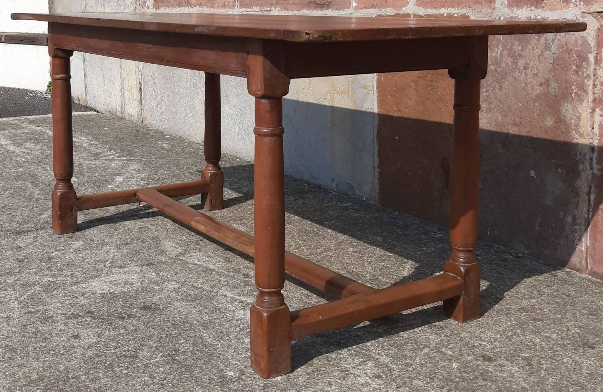 Table de ferme ancienne (175 x 71 cm.)