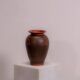Vase design floral Eiwa vers 1970