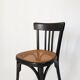 Chaise bistro cannage signée Baumann
