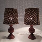 Pair of old lamps
