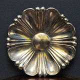 Silver metal fruit plate