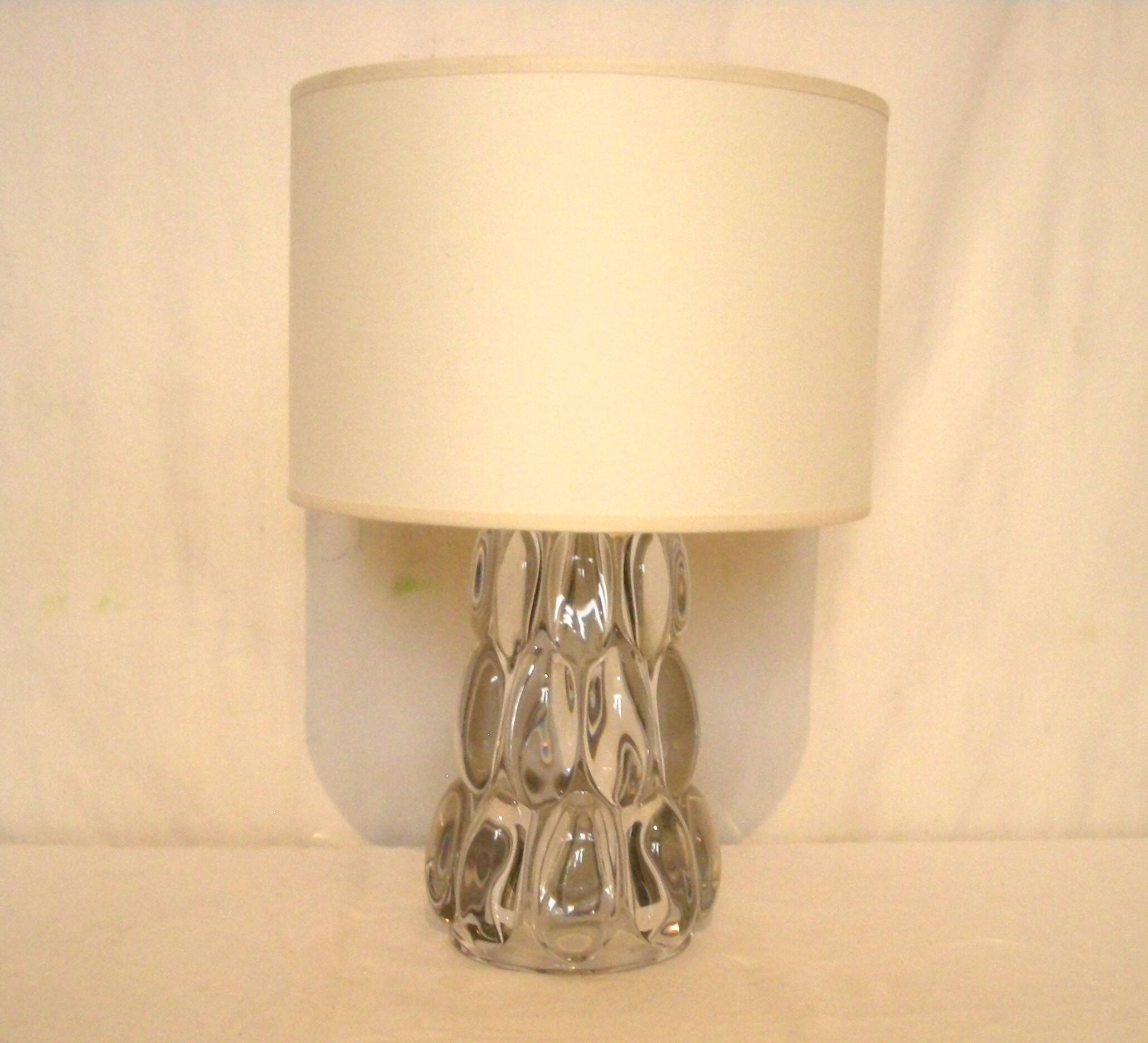 crystal lamp from Sèvres - Etruscan series from the 50s
