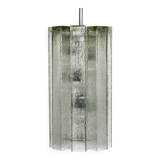 XXL glass pendant lamp by Doria | Mid Century Modern  | Brutalist Desogn