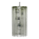 XXL glass pendant lamp by Doria | Mid Century Modern  | Brutalist Desogn