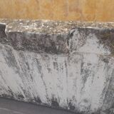 Set of 3 vintage 1960s fiber cement planters