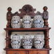 Rustic spice shelf, early XX°