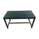 Table de cantine militaire en bois bleu