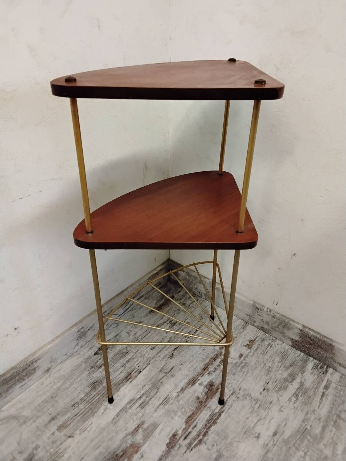 Corner sideboard, vintage side table