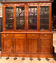 Large English library from the 19th century in mahogany.