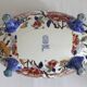 Bernard planter with handles, Peonies, Gien earthenware
