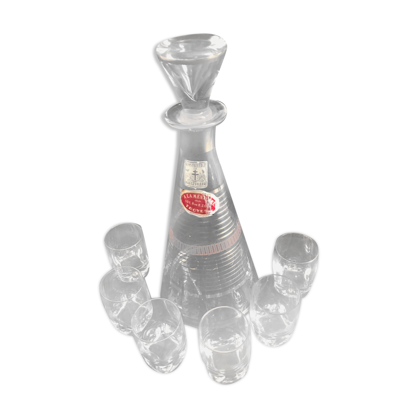 Liquor service, Hartzviller Crystal