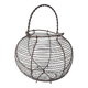 old iron basket