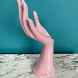 Handmade pink vintage soliflore ring sizer