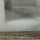Ashtray and marble under glass