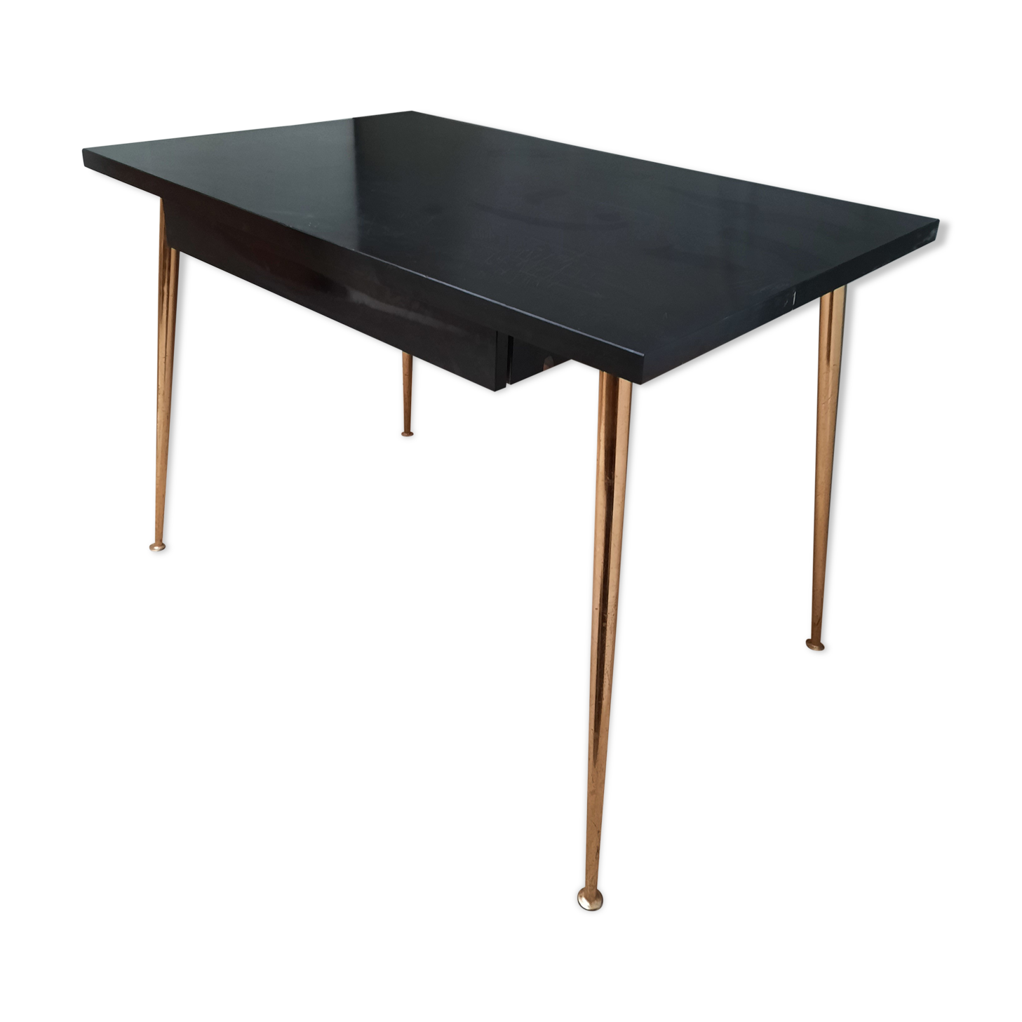 Table vintage pieds compas