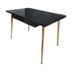 Table vintage pieds compas