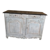 Patinated carved sideboard