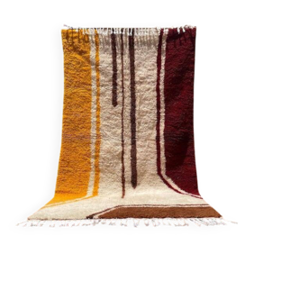 Handmade Beni Ouraine Berber rug, size 150 x 250 cm