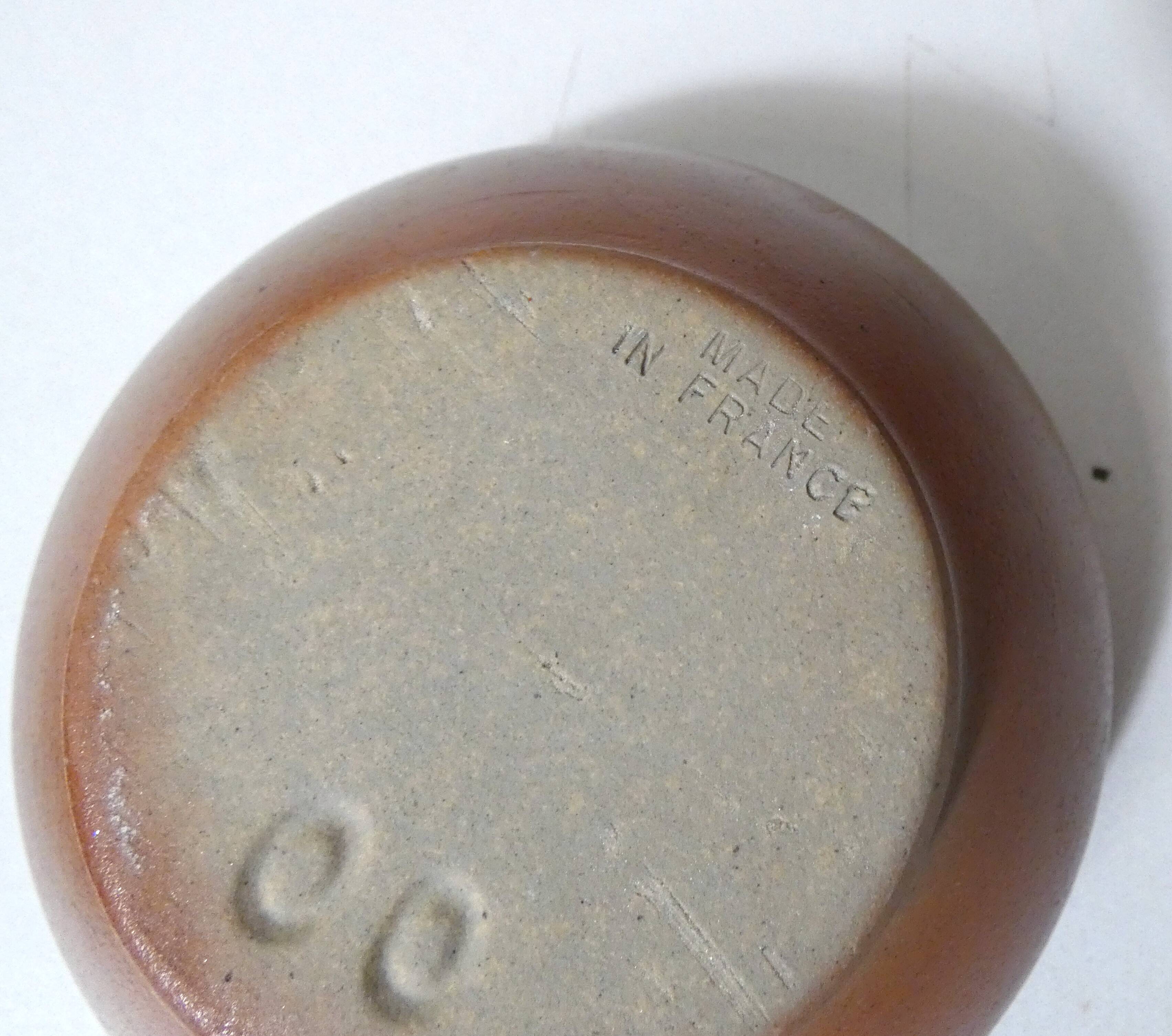 5 vintage stoneware bowls