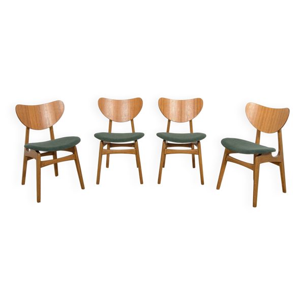 4 chaises de salle à manger Librenza de G-Plan, Royaume-Uni, années 50